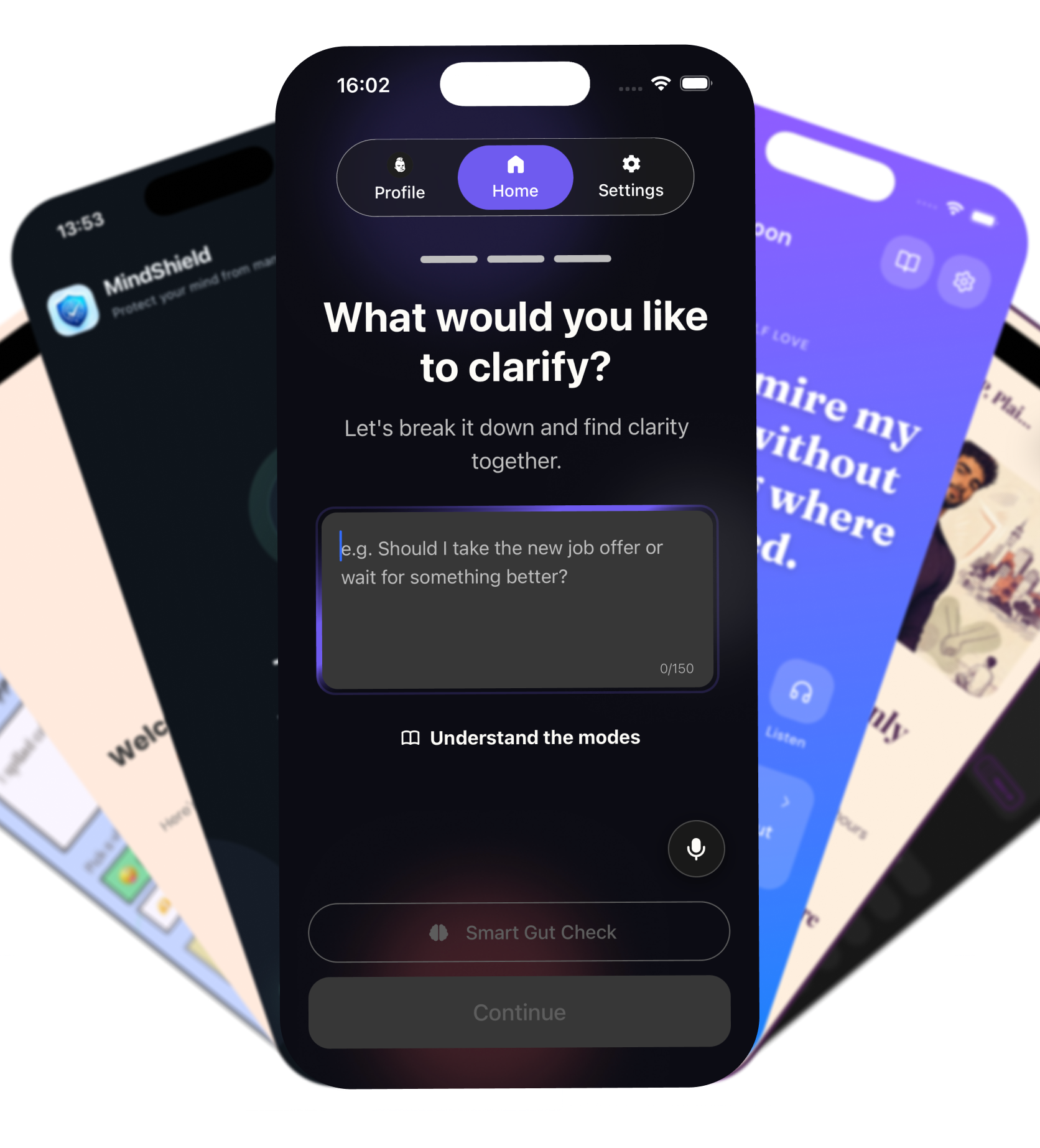 Published mobile apps designed and built by Hercules Designs, shown across several phone screens